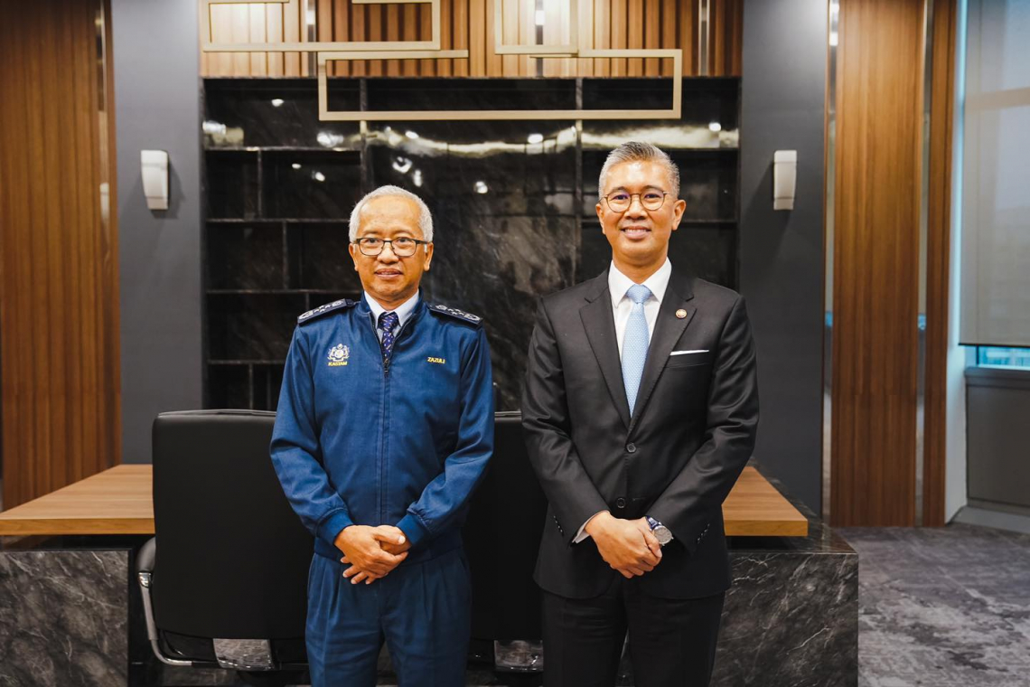 Sesi Kunjungan Hormat Ketua Pengarah JKDM ke MOF